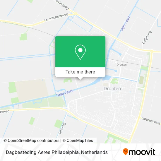 Dagbesteding Aeres Philadelphia map
