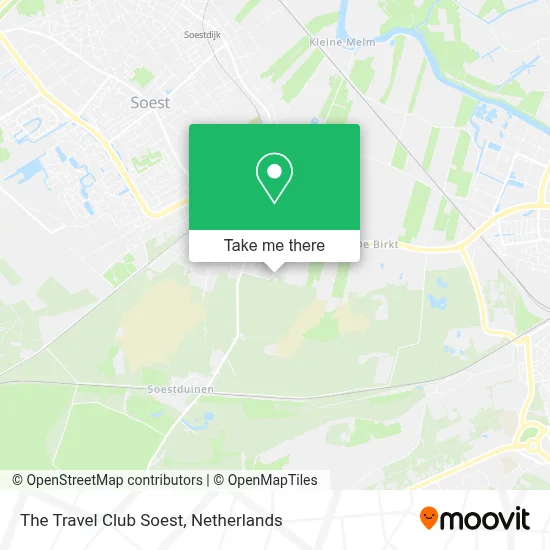 The Travel Club Soest map