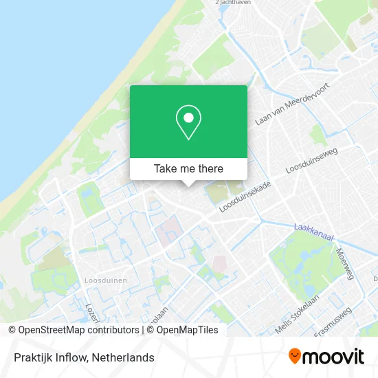 Praktijk Inflow map
