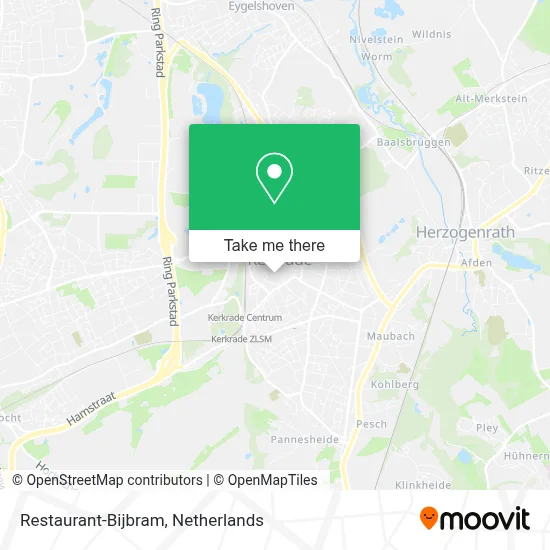 Restaurant-Bijbram map