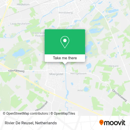 Rivier De Reusel map
