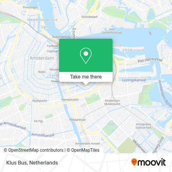 Klus Bus map