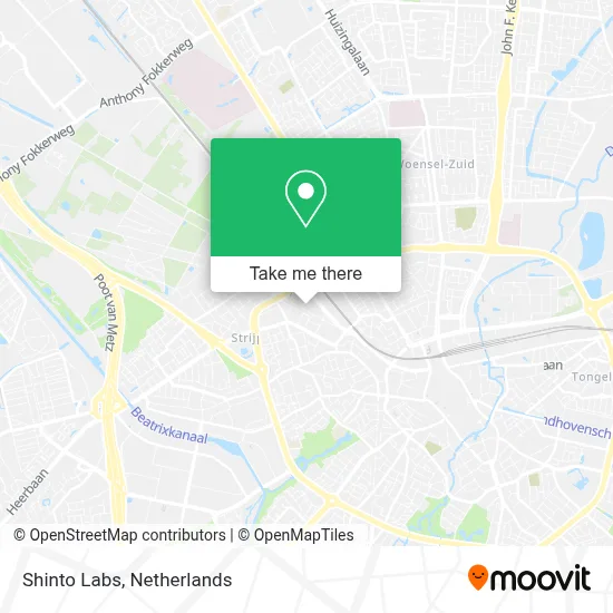 Shinto Labs map