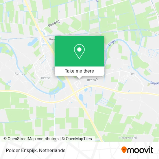 Polder Enspijk map