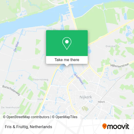 Fris & Fruitig map