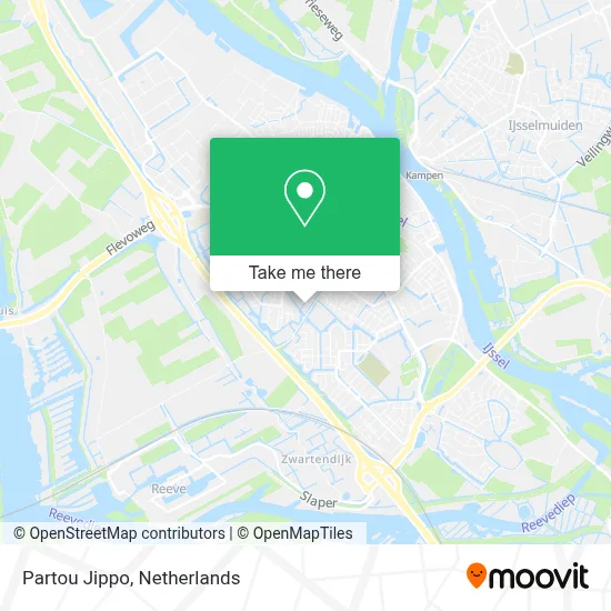 Partou Jippo map