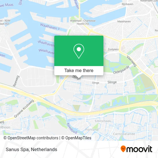 Sanus Spa map