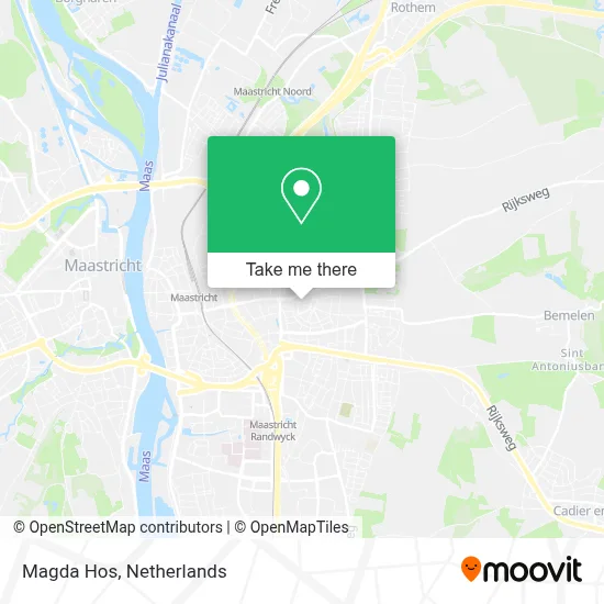 Magda Hos map