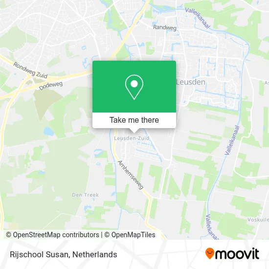 Rijschool Susan map