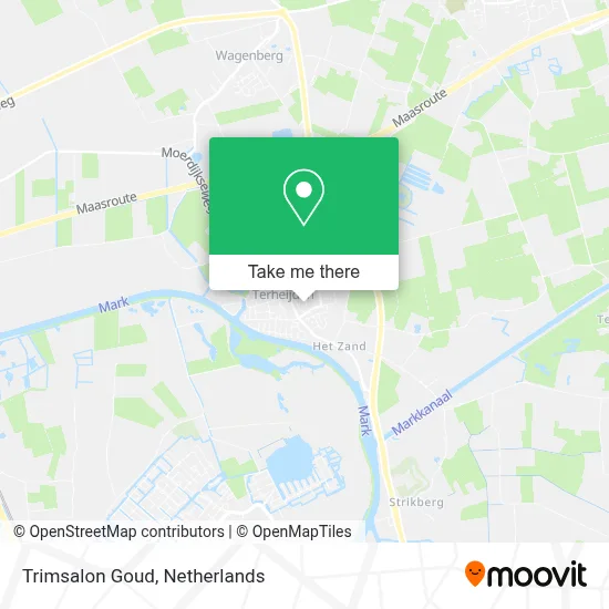 Trimsalon Goud map