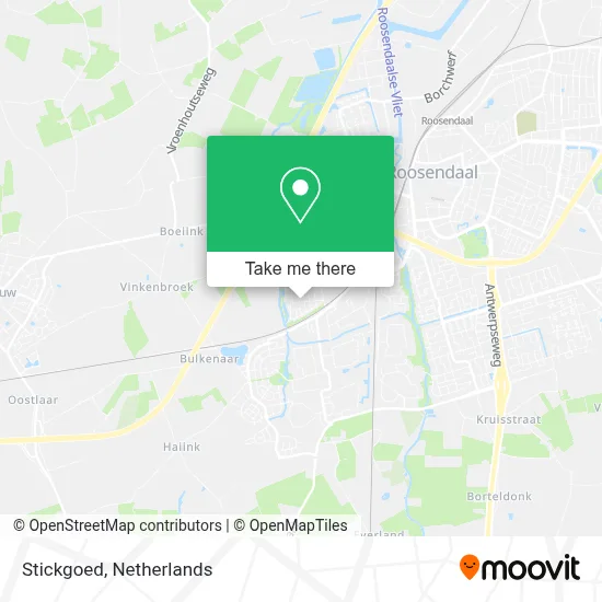 Stickgoed map