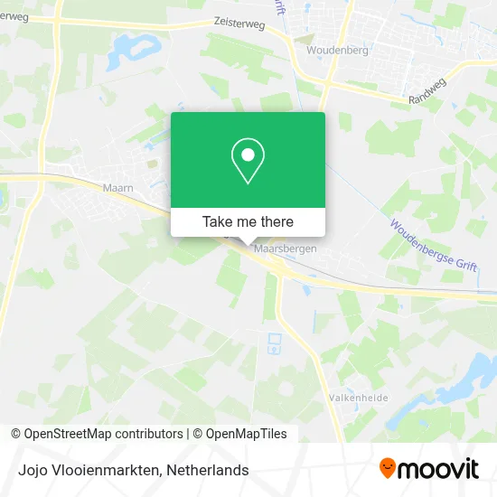 Jojo Vlooienmarkten map