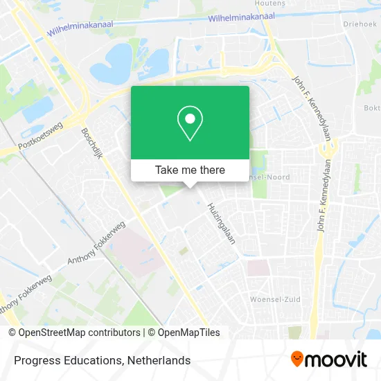 Progress Educations map