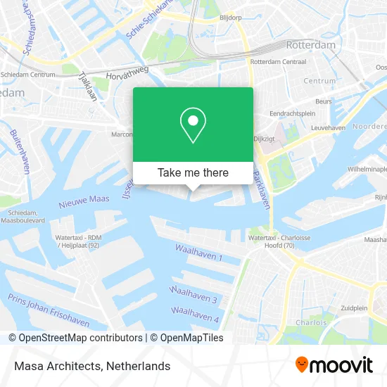Masa Architects map