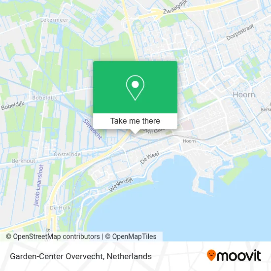Garden-Center Overvecht map