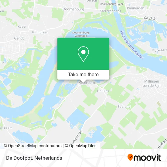 De Doofpot map
