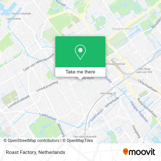 Roast Factory map