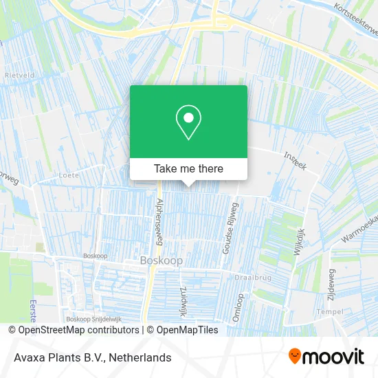 Avaxa Plants B.V. map