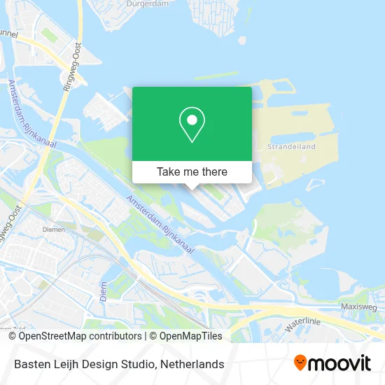 Basten Leijh Design Studio map