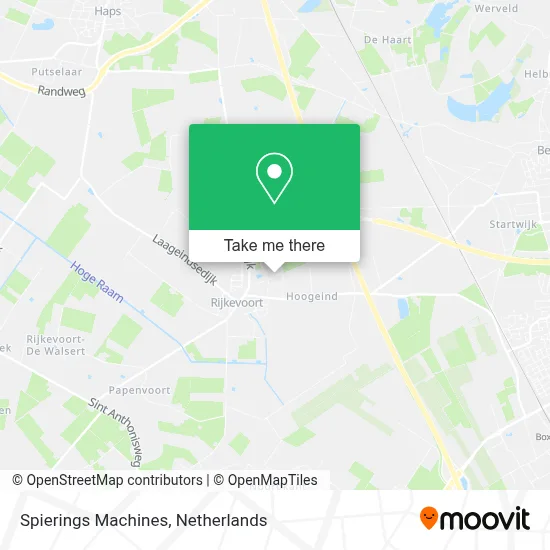 Spierings Machines map