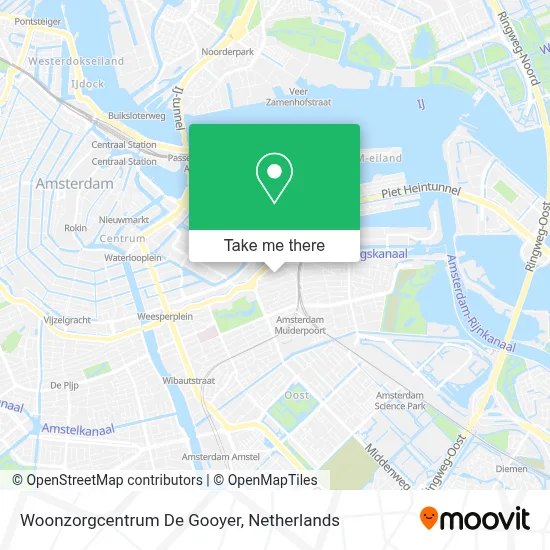 Woonzorgcentrum De Gooyer map