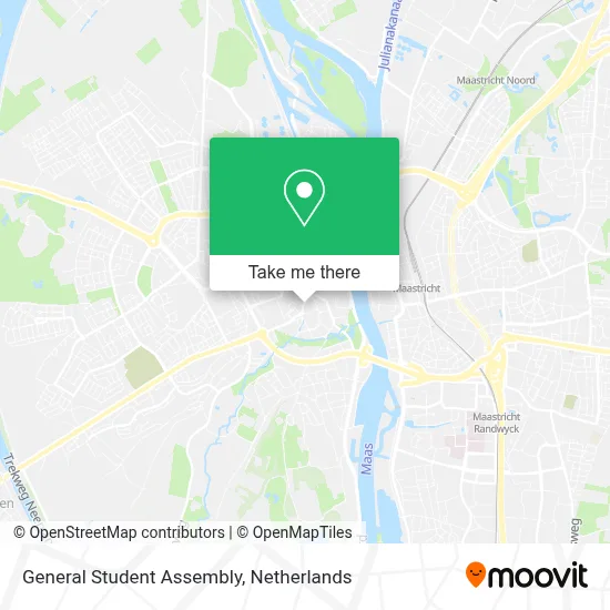 General Student Assembly map
