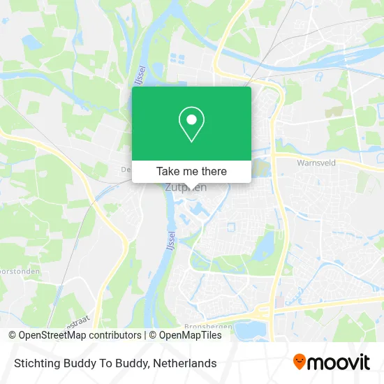 Stichting Buddy To Buddy map