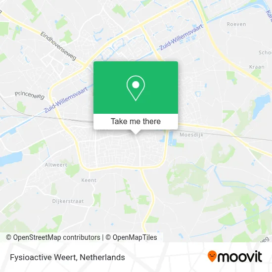 Fysioactive Weert map