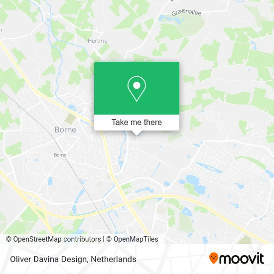 Oliver Davina Design map