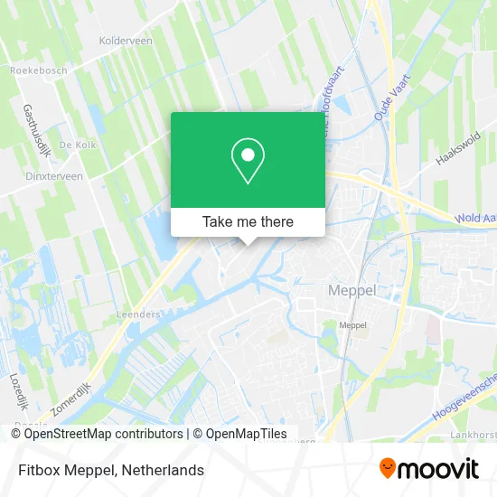 Fitbox Meppel map