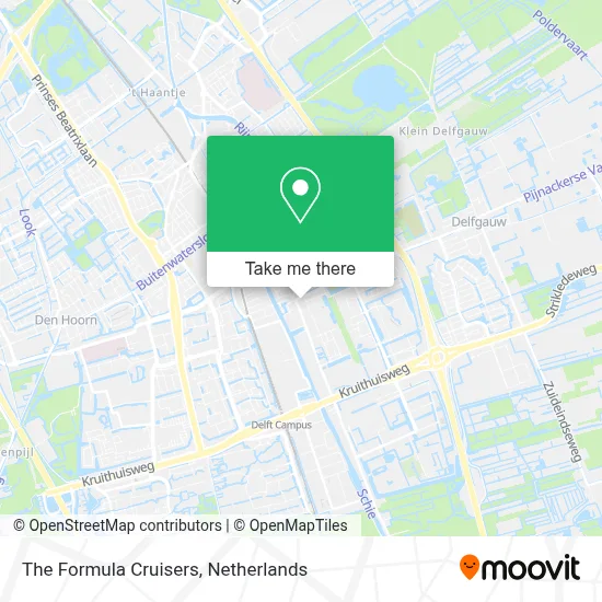 The Formula Cruisers map