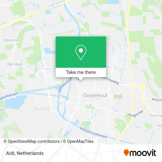 Aldi map