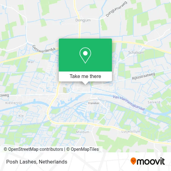 Posh Lashes map