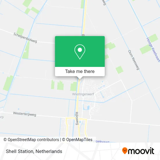 Shell Station map
