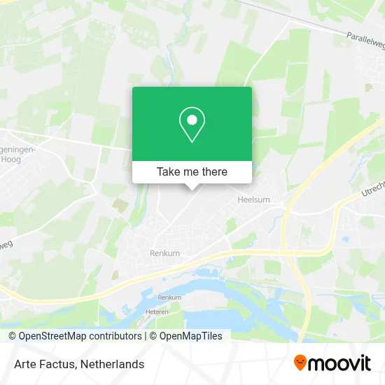Arte Factus map