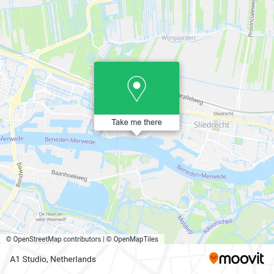 A1 Studio map