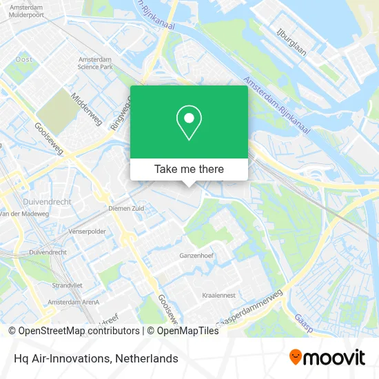 Hq Air-Innovations map