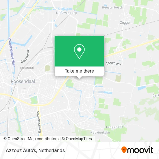 Azzouz Auto's map