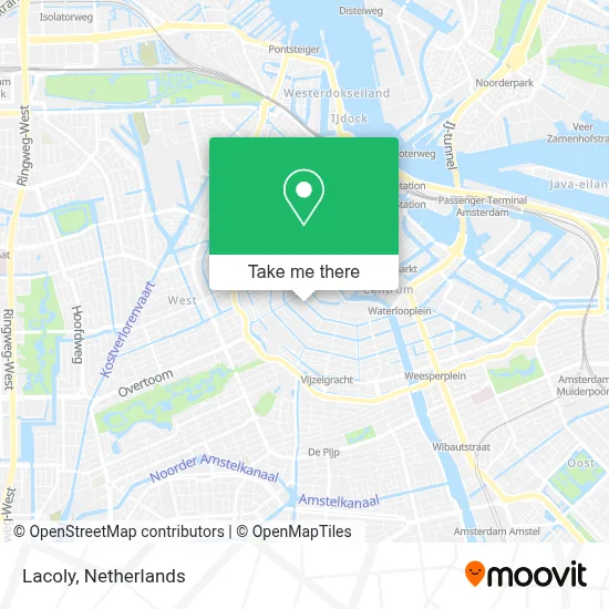Lacoly map