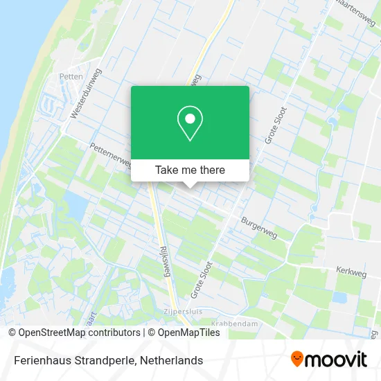 Ferienhaus Strandperle map