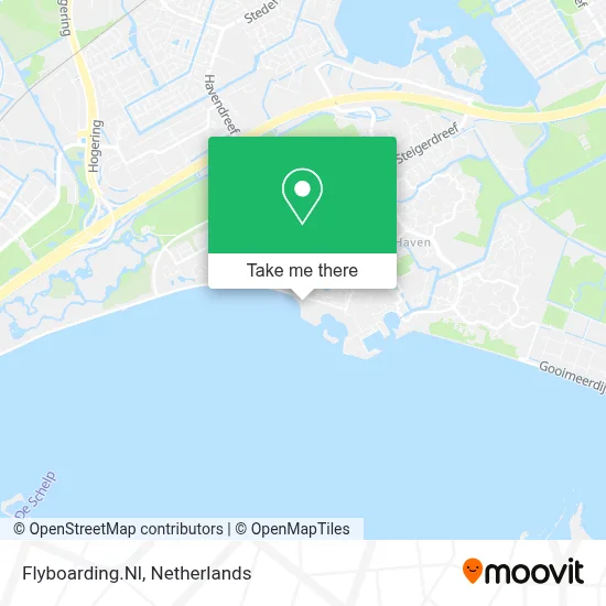 Flyboarding.Nl map