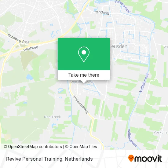 Revive Personal Training map