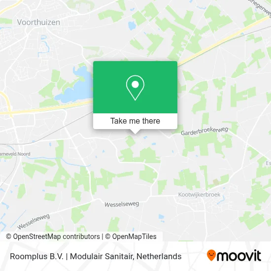 Roomplus B.V. | Modulair Sanitair map