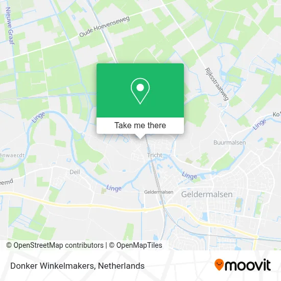 Donker Winkelmakers map