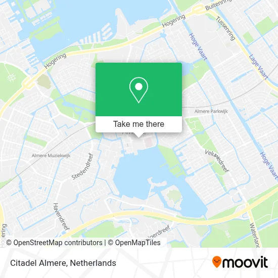 Citadel Almere Karte