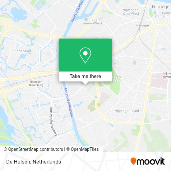 De Hulsen map
