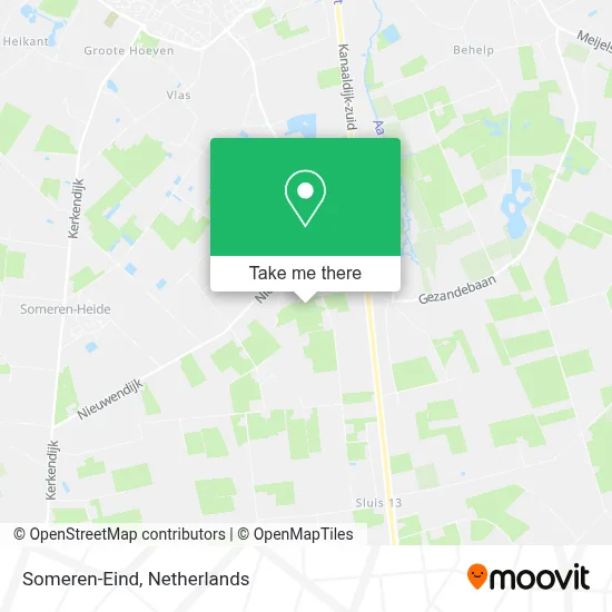 Someren-Eind map