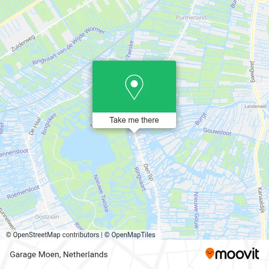 Garage Moen map
