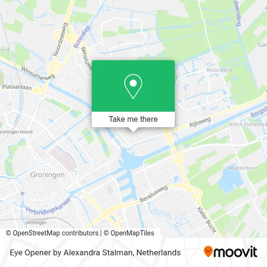 Eye Opener by Alexandra Stalman map