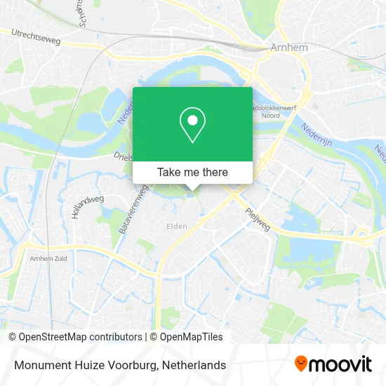 Monument Huize Voorburg map